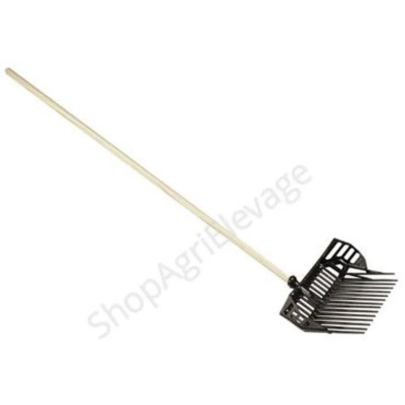 FOURCHE A COPEAUX + PANIER avec manche - Petit outillage