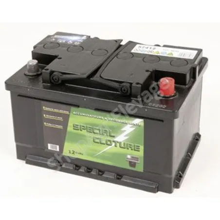 ACCU NCS 20 Accu spécial clôture 12 volts 80 Ah   - Clôture - Bovins