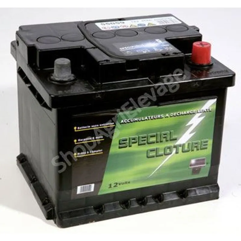 ACCU NCS 18 Accu spécial clôture 12 volts 60 Ah   - Clôture - Bovins