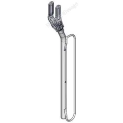 Accessoire pour bovins : bras mobile axial ii nu (tringle demi-lune 36mm)