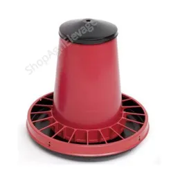Mangeoire 8 ou 18 kg avec grille anti-gaspillage - Alimentation - Volaille