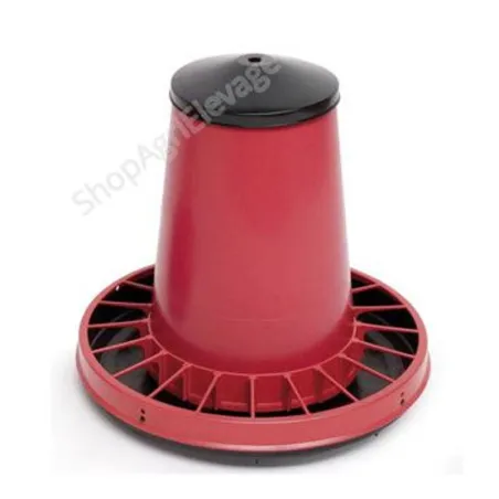 Mangeoire 8 ou 18 kg avec grille anti-gaspillage - Alimentation - Volaille