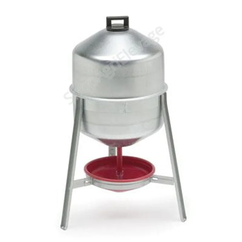 ABREUVOIR GALVA sur pied 30 L - Abreuvement - Volaille