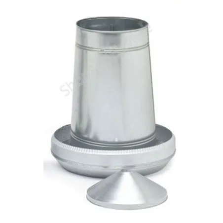 Mangeoire ronde galvanisé 70 kg - Alimentation - Volaille