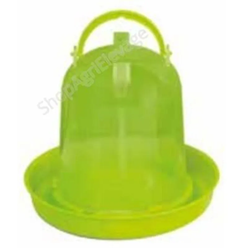 Abreuvoir volaille plastique éco vert - Abreuvement - Volaille