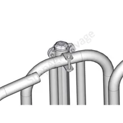 Accessoire pour bovins : bride 76 renfort cornadis