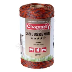 Cable mixte tresse - Clôture - Bovins