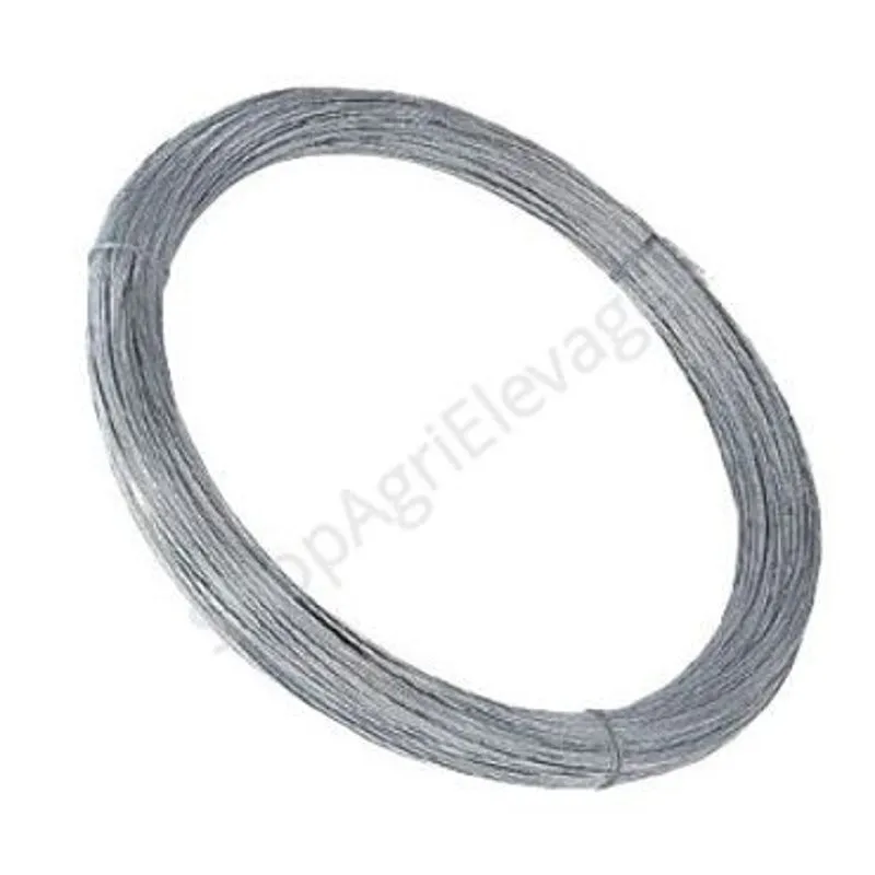 FIL ACIER HAUTE SECURITE 2,5 mm Couron. 25 kgs   625 M