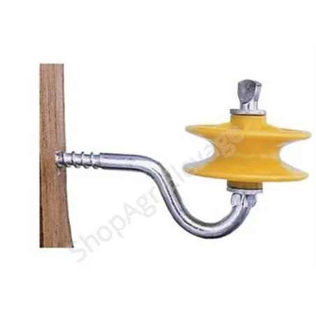 Isolateur 3188 d’angle avec vis coudée - Clôture