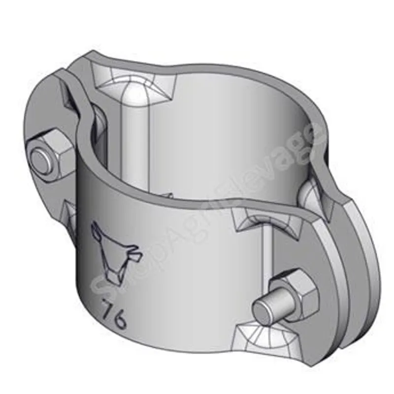 Bride ronde d.76mm complete fixation haute cornadis ovin - Accessoire - Ovin / Caprin