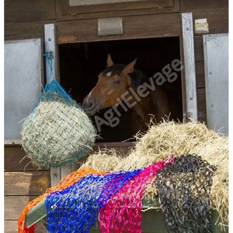 Filet a foin noir KERBL - Equipements pour les chevaux