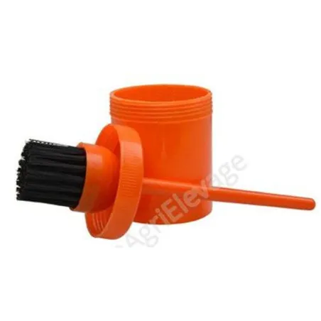 Pinceau pour sabots avec pot EKKIA - Equipements pour les chevaux