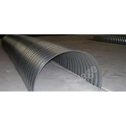 Photographie de la 1/2 gaine perforée galvanisée pour ventilation des céréales de la marque MSE.
