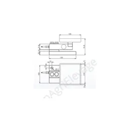 Pesage simple pour melangeur 4 pieds capacite max 8000 kg