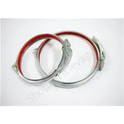 Collier rapide diam 150 avec joint : Vis a grain pour Transport d aliment