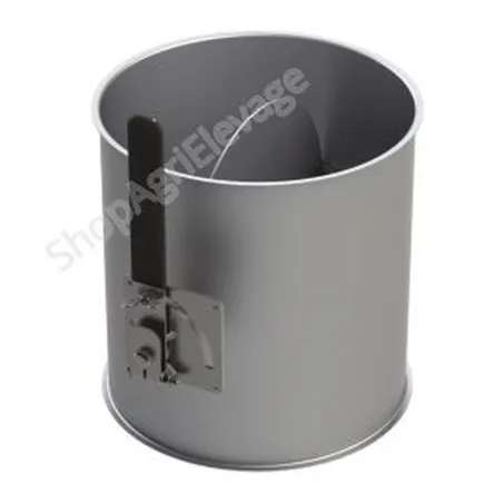 Trappe diam 150 a volet papillon hauteur 170mm : Vis a grain pour Transport d aliment
