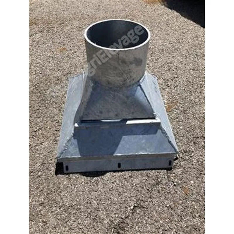 Adaptation carree diam 160 : Silo carre interieur pour Silo
