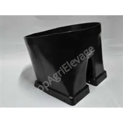 Embase boitard ROXELL sous silo diam 440 double : Vis souple pour Transport d aliment