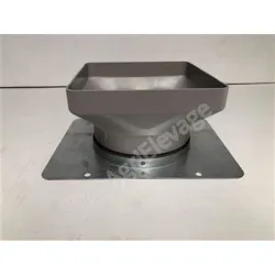 Jonction entre 2 vis souple diam 160 : Vis souple pour Transport d aliment