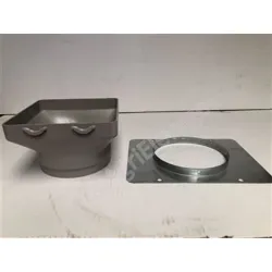 Jonction entre 2 vis souple diam 160 : Vis souple pour Transport d aliment