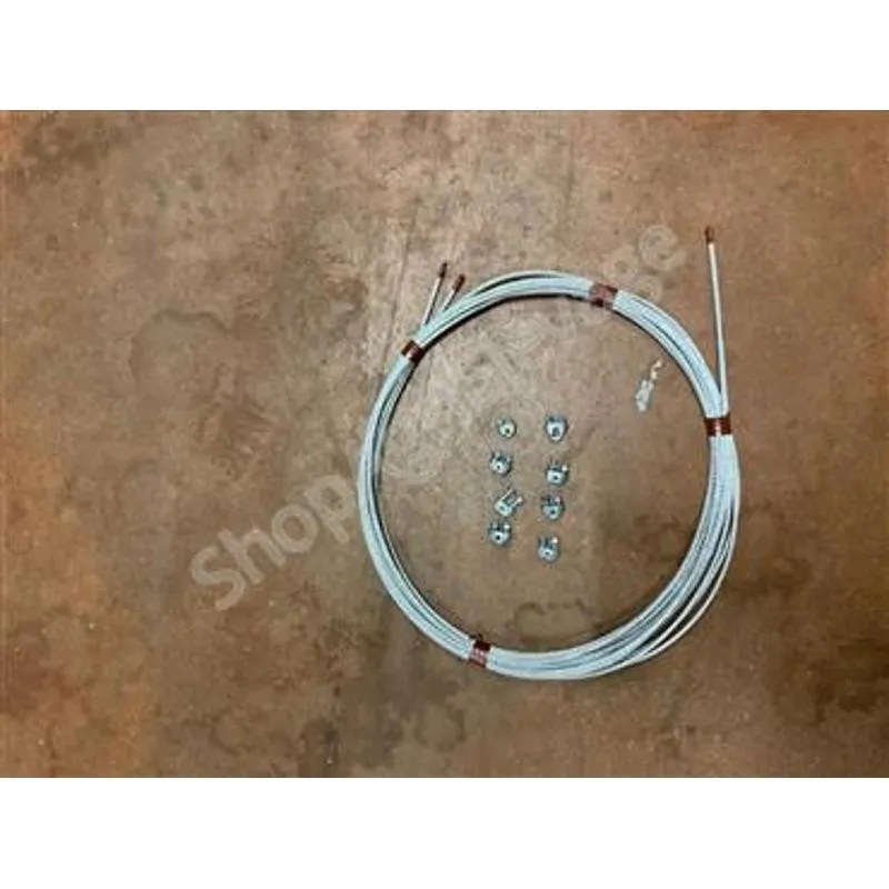 Kit de suspension vis comprenant 2 x 7m de câble + 8 serres câbles