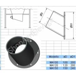 Manchon caoutchouc coude : Silo polyester pour le stockage d’aliments du bétail