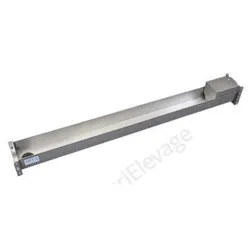 Abreuvoir INOX pour Oies L.1,20 m ou 2,35 m - Abreuvement volailles