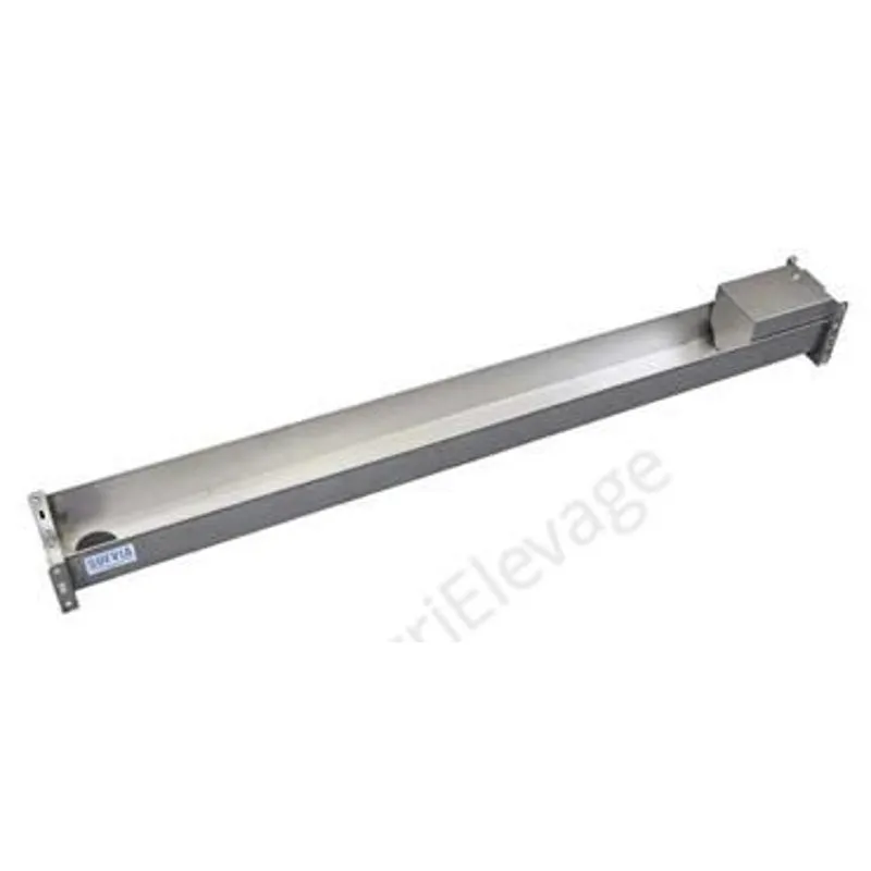 Abreuvoir INOX pour Oies L.1,20 m ou 2,35 m - Abreuvement volailles