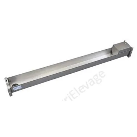 Abreuvoir INOX pour Oies L.1,20 m ou 2,35 m - Abreuvement volailles
