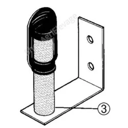 support de gyrophare latéral - Signalisation auto - tracteur