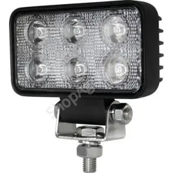 Phare à led rectangulaire 9 W 60° : éclairage pour tracteur
