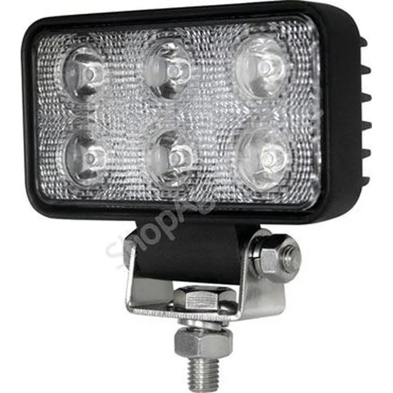 Phare à led rectangulaire 9 W 60° : éclairage pour tracteur