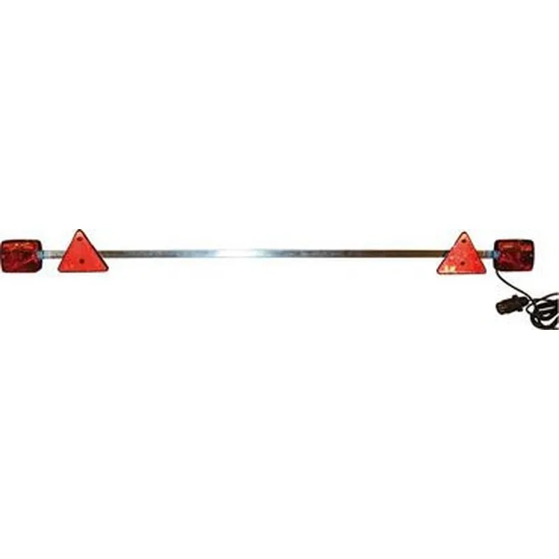 Rampe de signalisation tube galva télescopique 1,00 à 1,60 m – câble 7,50 m