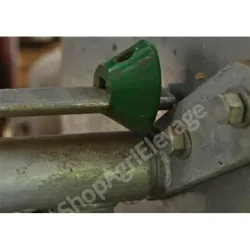 Accessoire pour bovins : arretoir safety iv bout de tringle vert
