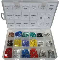 Coffret assortiment de 390 fusibles : Electricite pour tracteur