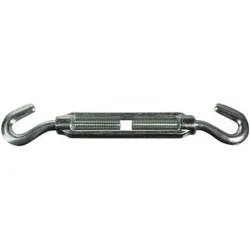 Tendeur galvanisé 2 crochets – Ø 8 mm