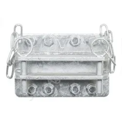 Accessoire pour bovins : chape double