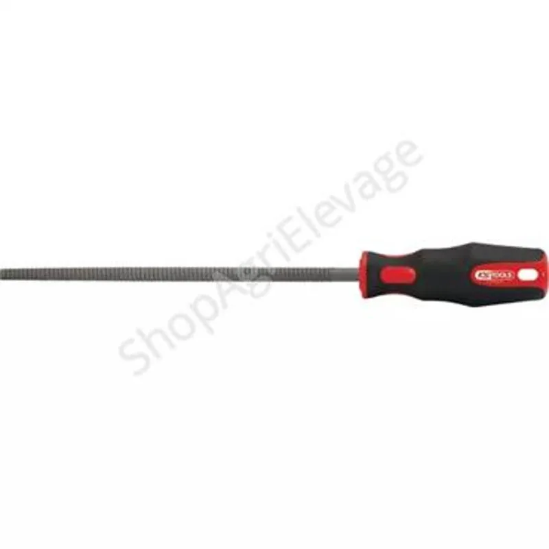 Lime ronde demi-douce emmanchée 200 mm