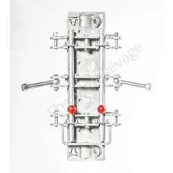 Chape reverse pour poteau d.102mm - Cornadis - Bovins