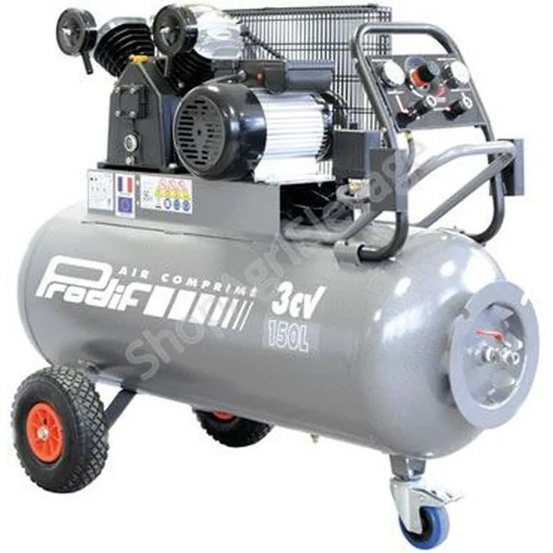 Compresseur 150L 3CV triphasé 23M3 pour compresseur