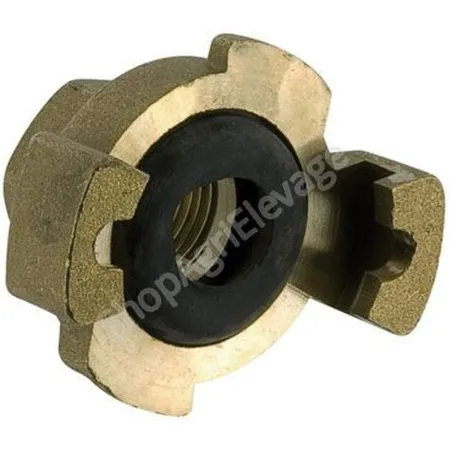 Raccord pompier fileté femelle PN10 pour  compresseur