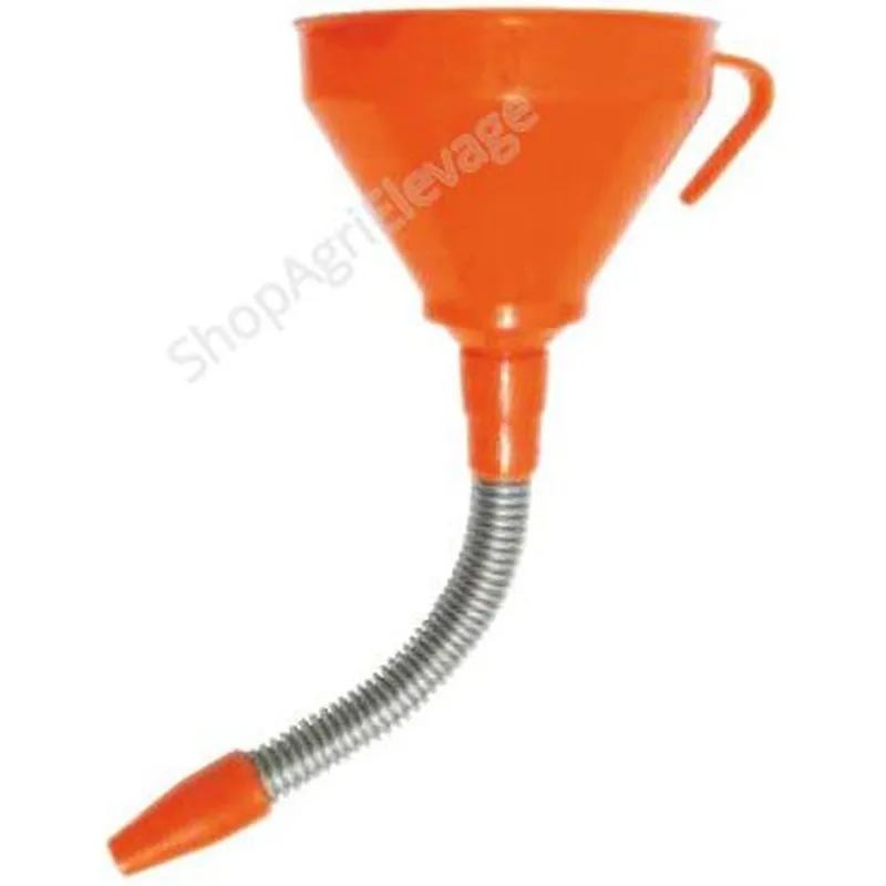 Entonnoir plastique avec bec flexible - Lurification