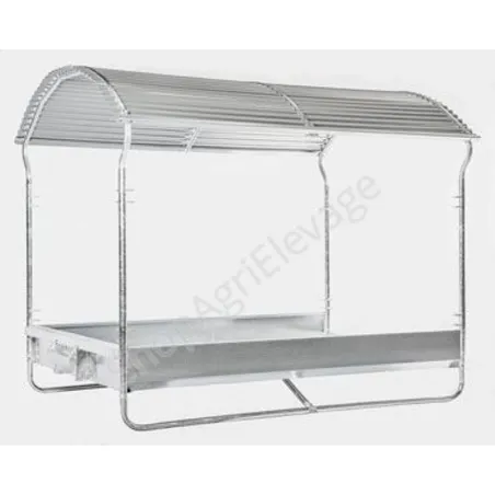 Ratelier pour bovins : chassis big ball sans cote