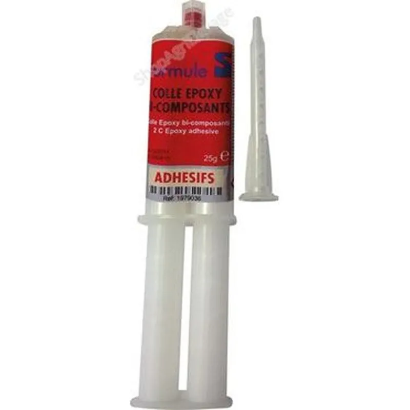 Colle Epoxy bi-composant - Seringue de 25gr