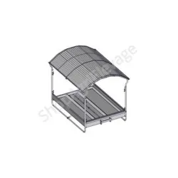 Ratelier pour bovins : chassis big ball sans cote