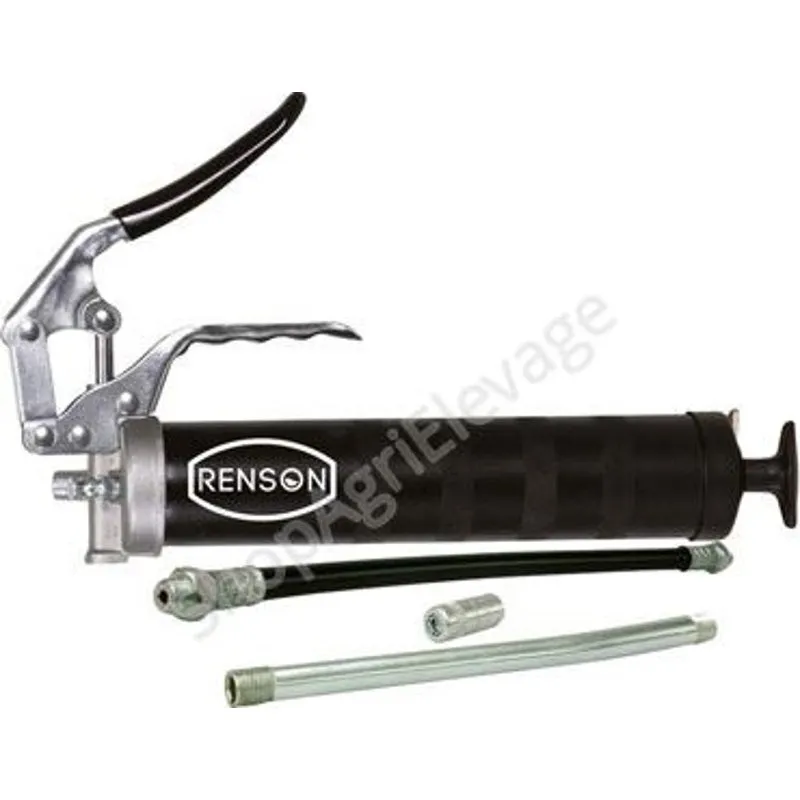 Pistolet à graisse professionnelle pour les équipements et matériels de lubrification