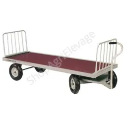 Chariot à fourrage 4 roues (Échelon en option) - La Gée