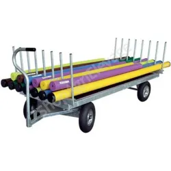 Chariot à fourrage 4 roues (Échelon en option) - La Gée