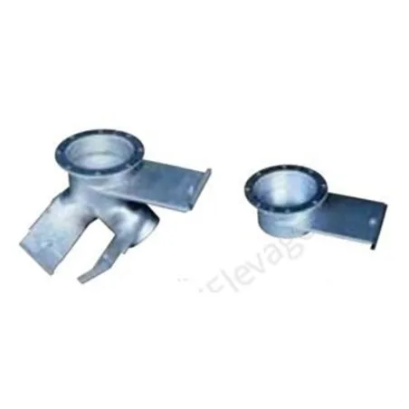 Trappe de vidange inox Ø 200 mm pour silo 4 pieds monobloc La Gée