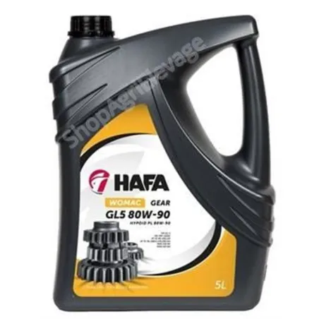 Huile WOMAC GEAR GL5 80W-90 - HAFA Lubrifiant